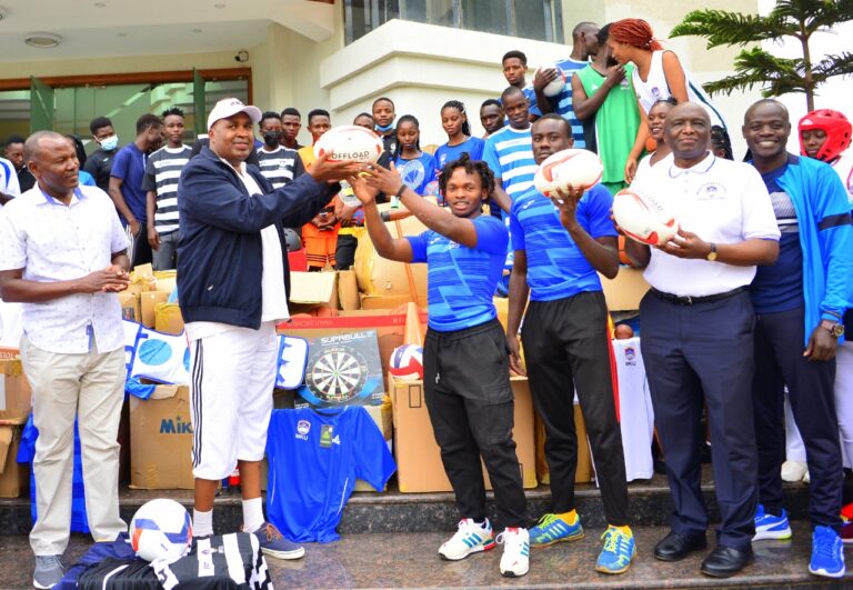 MKU Rugby team receives a donation