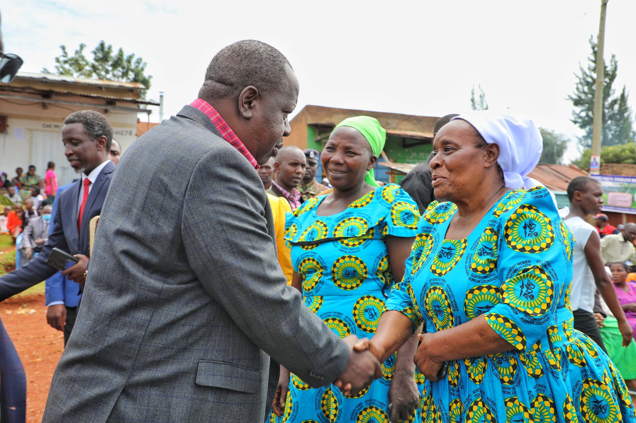 CS Fred Matiangi at Kenyerere SDA church