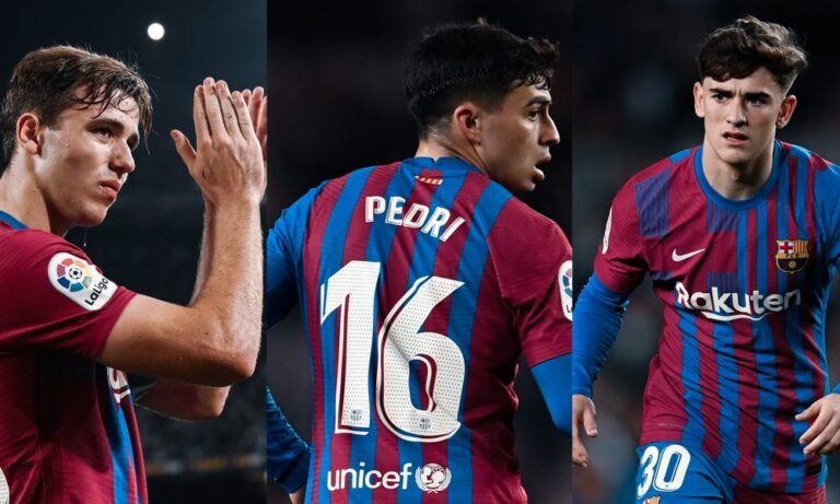 Nico, Gavi, Pedri