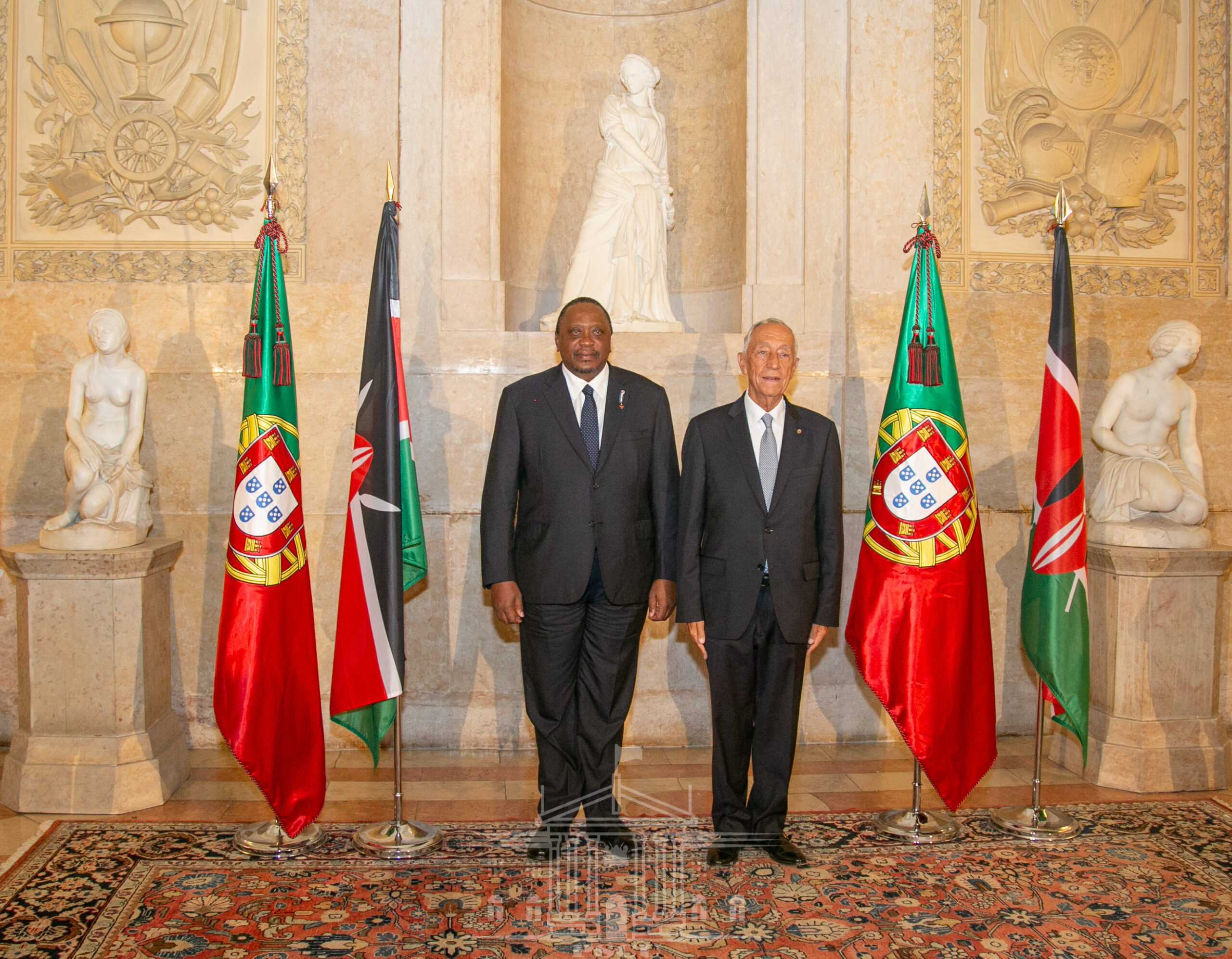 Portuguese counterpart Marcelo Rebelo de Sousa on Wednesday presided over the official opening of the Kenya Portugal Business Forum in Lisbon