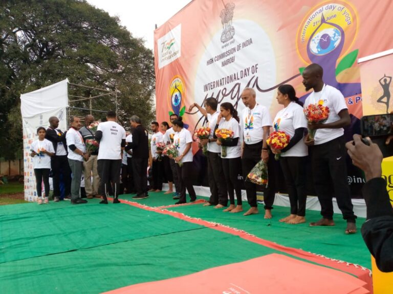 The annual International Day of Yoga 1
