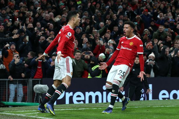 Jadon Sancho and Diogo Dalot