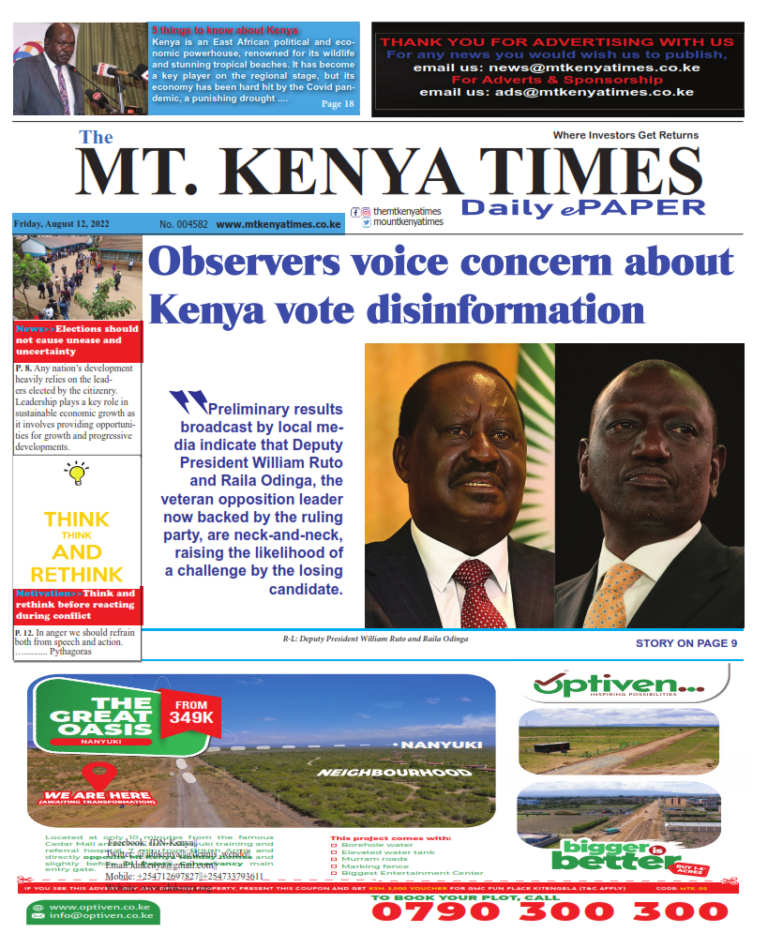 August 12, 2022 Mt Kenya Times ePAPER_001