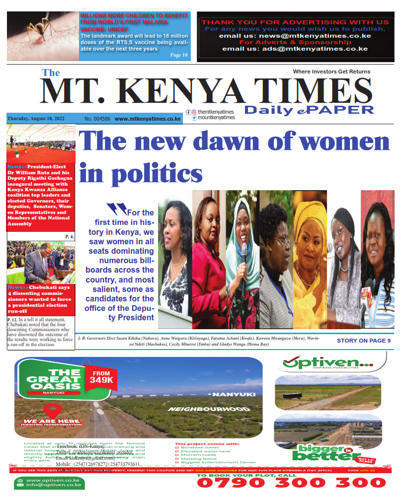 August 18, 2022 Mt Kenya Times ePAPER_001