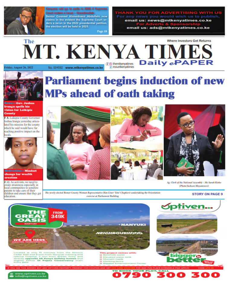 August 26, 2022 Mt Kenya Times ePAPER_001