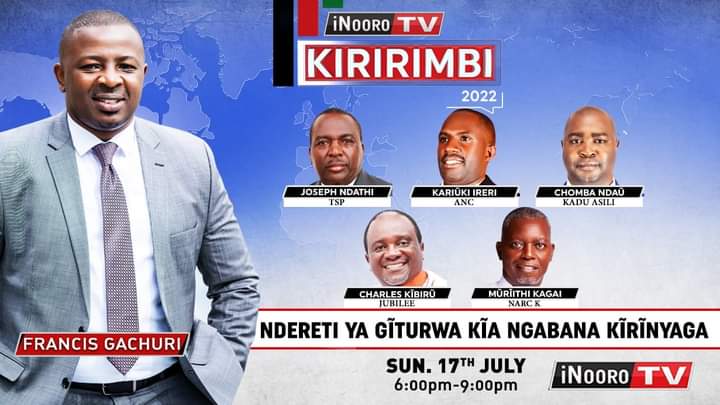 I will transform Kirinyaga County to be like Singapore - Charles Kibiru