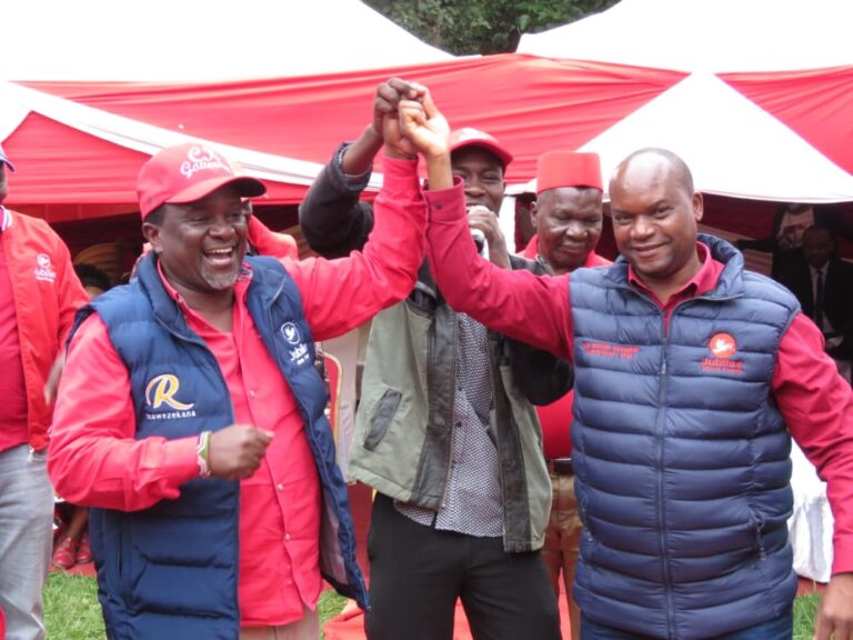 Kirinyaga County Jubilee gubernatorial team