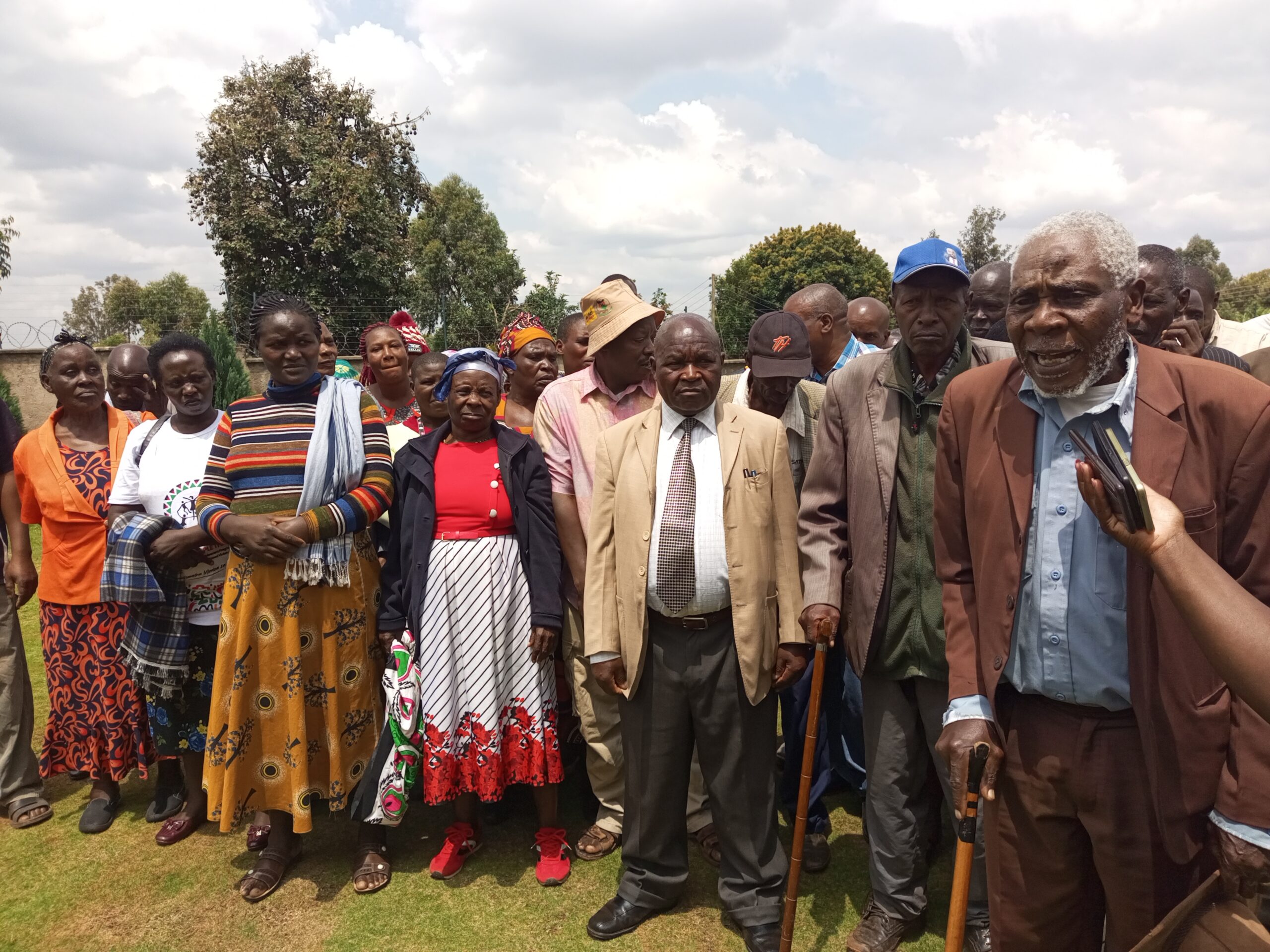 Kisii residents addressing