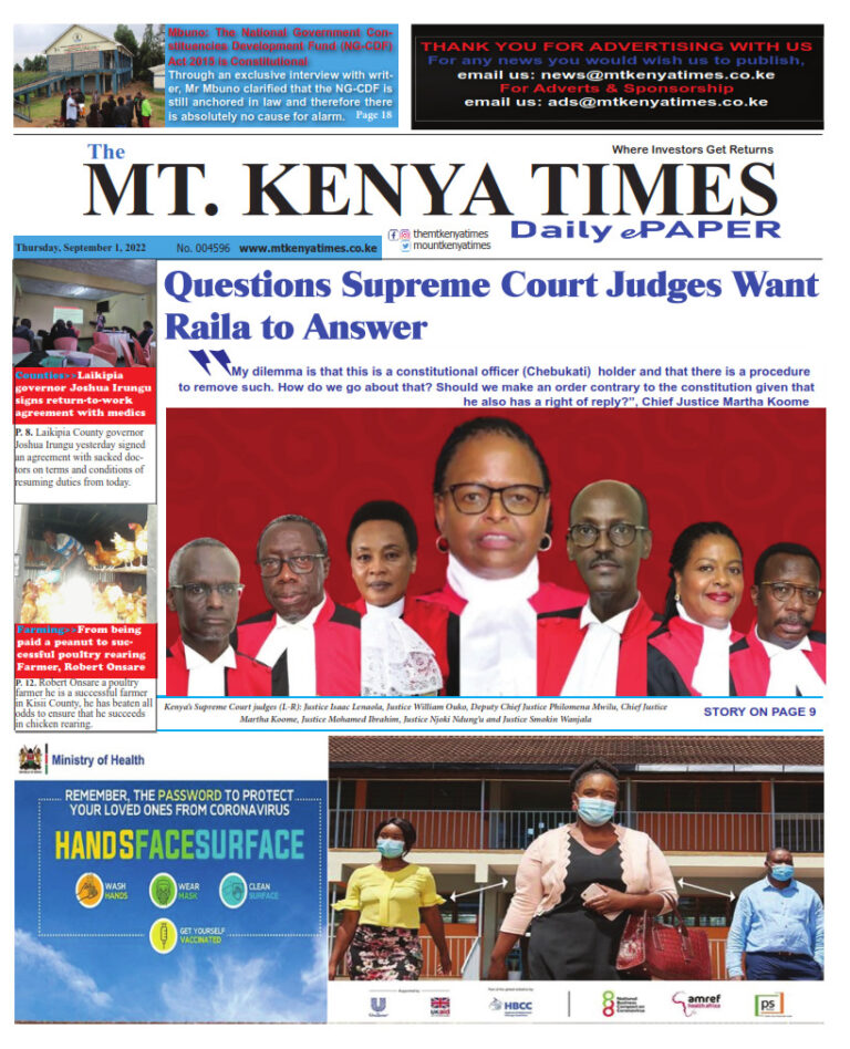 September 1, 2022 Mt Kenya Times ePAPER_001