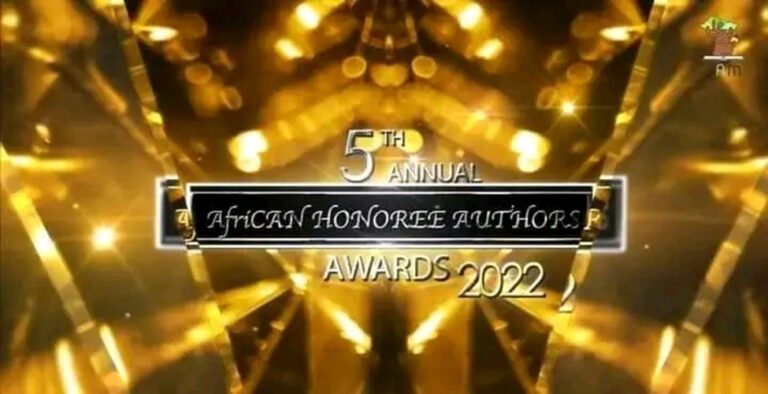 THE 5th AFRICAN ANNUAL GLOBAL HONOREE AUTHORS’ AWARDS 2022