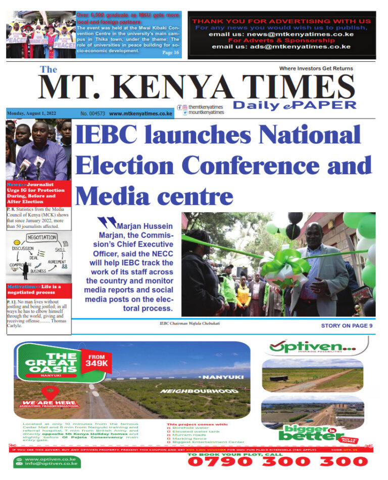 August 1, 2022 Mt Kenya Times ePAPER_001