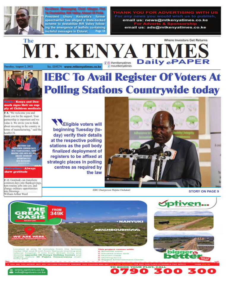 August 2, 2022 Mt Kenya Times ePAPER_001
