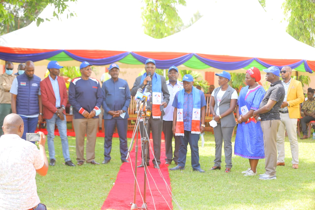 Bobasi Mp Innocent Obiri, Wiper party leader Kalonzo Musyoka