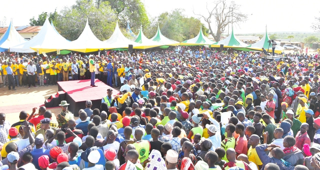 Deputy President William Ruto in Kinango