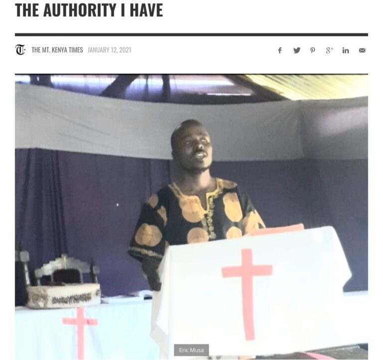 Evangelist Eric Musa