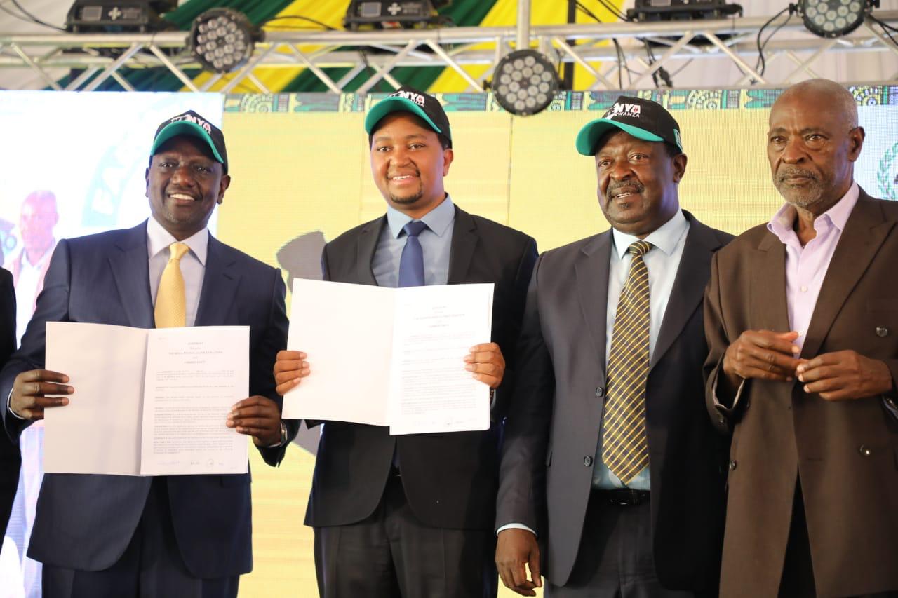 FARMERS PARTY SIGNS OFFICIAL COALITION AGREEMENT WITH KENYA KWANZA