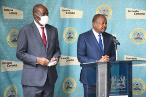 Health Cabinet Secretary Mutahi Kagwe