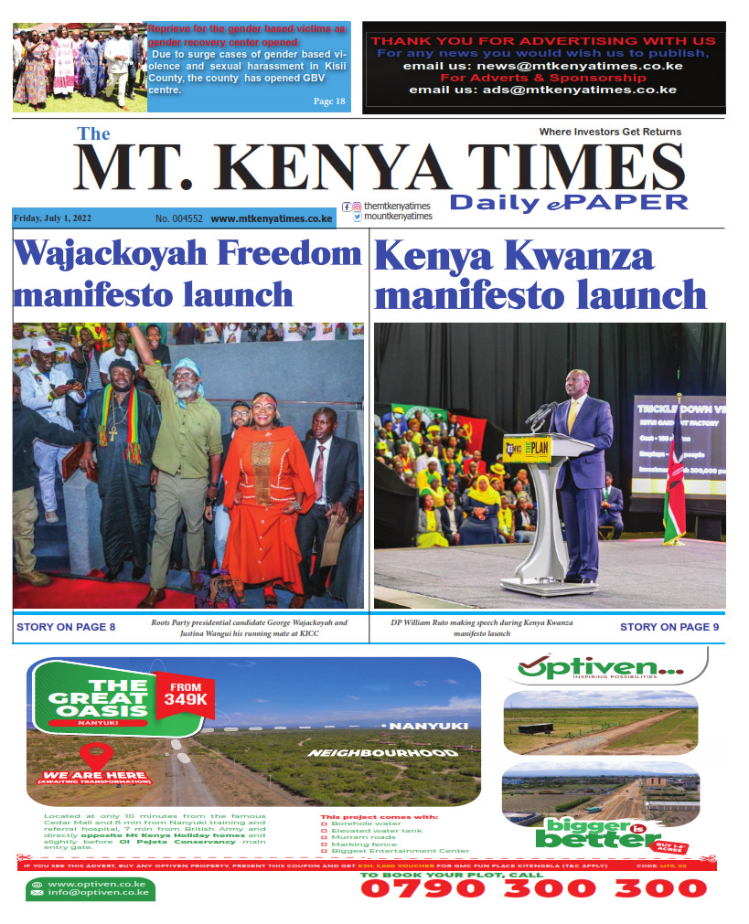 July 1, 2022 Mt Kenya Times ePAPER_001