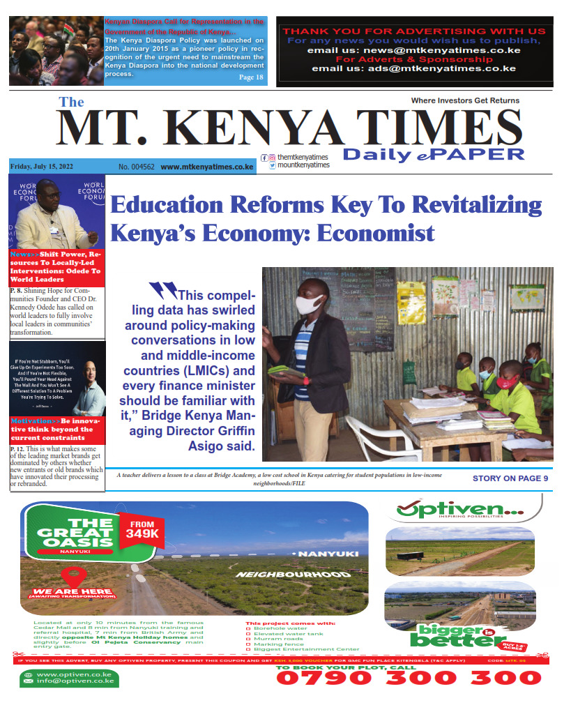 July 15, 2022 Mt Kenya Times ePAPER_001