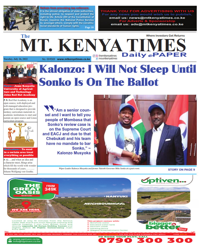 July 26, 2022 Mt Kenya Times ePAPER_001