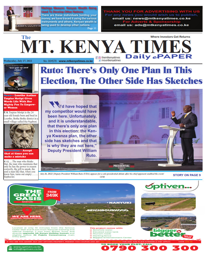 July 27, 2022 Mt Kenya Times ePAPER_001