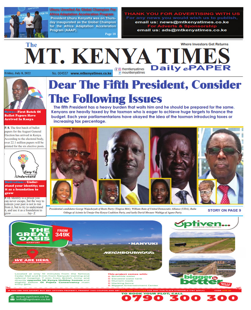 July 8, 2022 Mt Kenya Times ePAPER_001