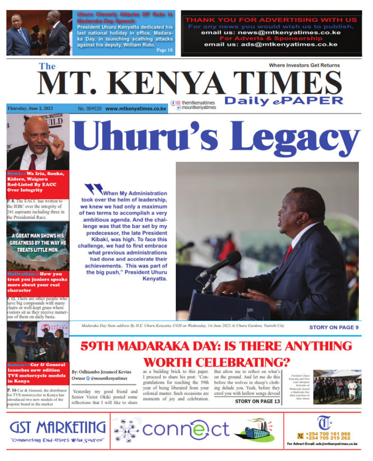 June 2, 2022 Mt Kenya Times ePAPER_001