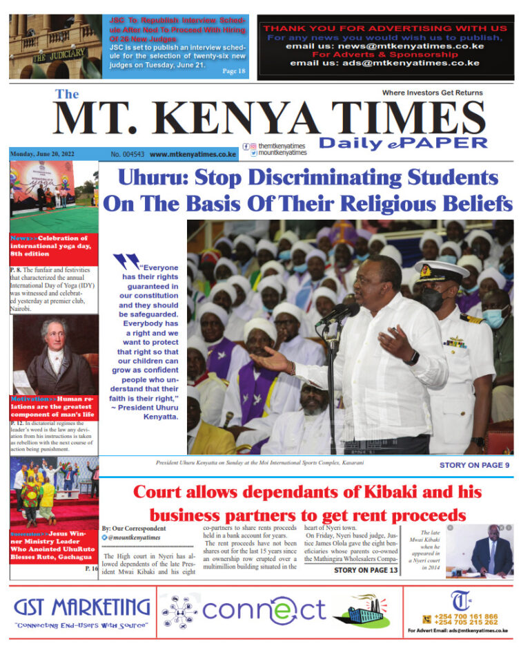 June 20, 2022 Mt Kenya Times ePAPER_001