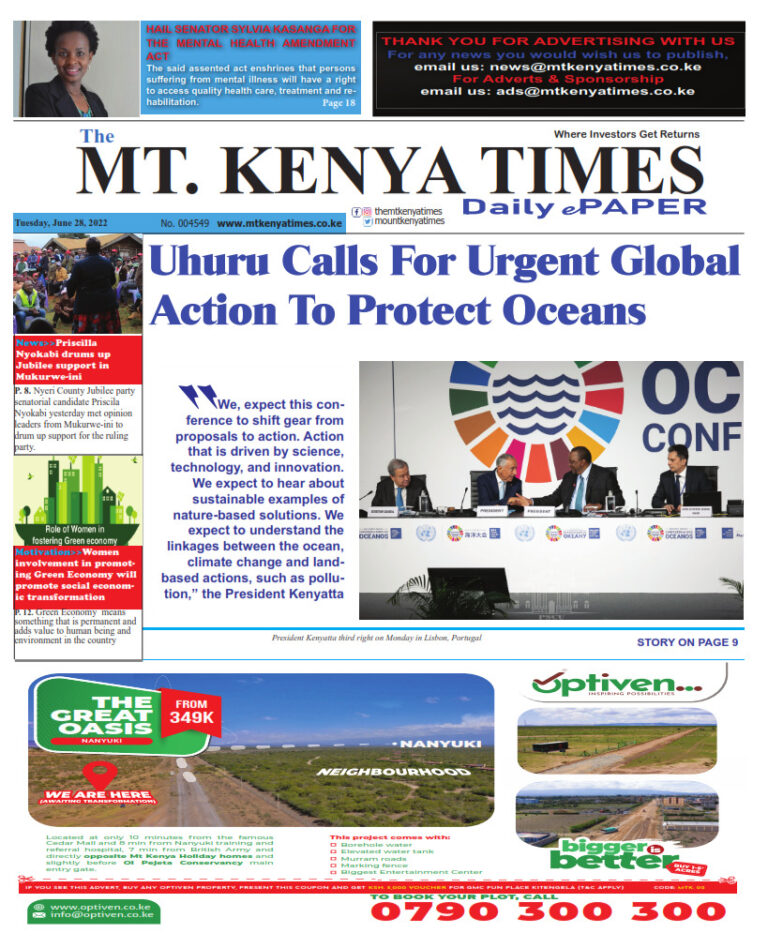 June 28, 2022 Mt Kenya Times ePAPER_001