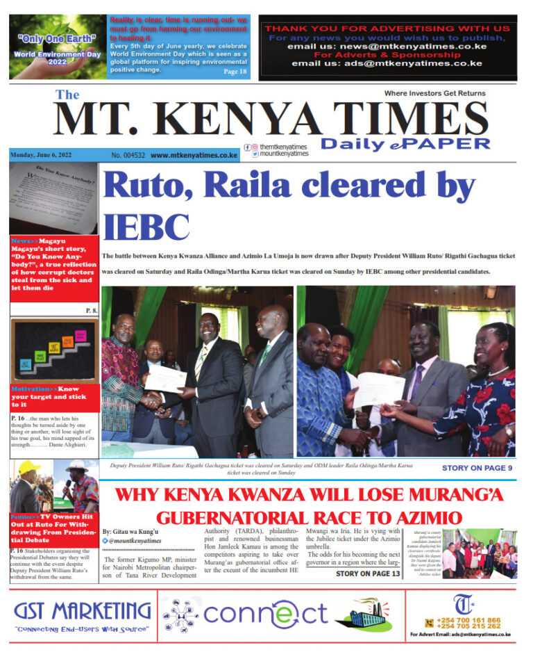 June 6, 2022 Mt Kenya Times ePAPER_001