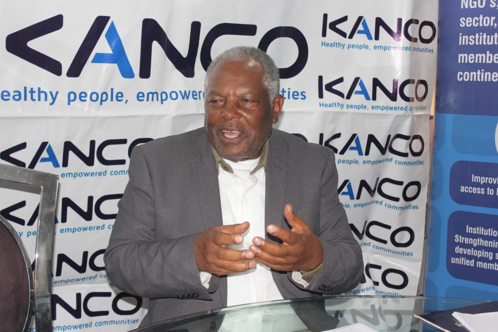 KANCO The Executive Director Professor Allan Rugi