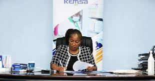 KEMSA CEO Ms Terry Ramadhani