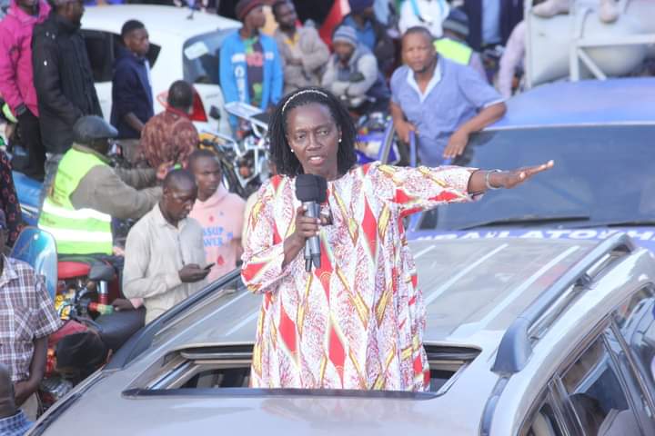 Karua campaigns in Embu County