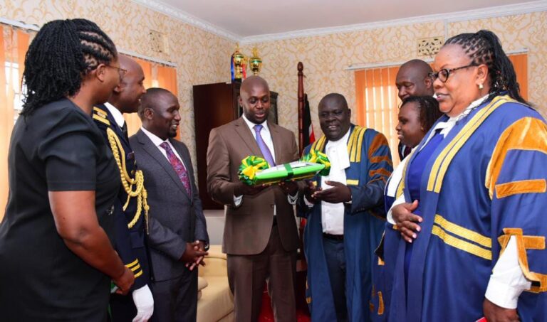 Kericho newly speaker Dr Patrick Mutai