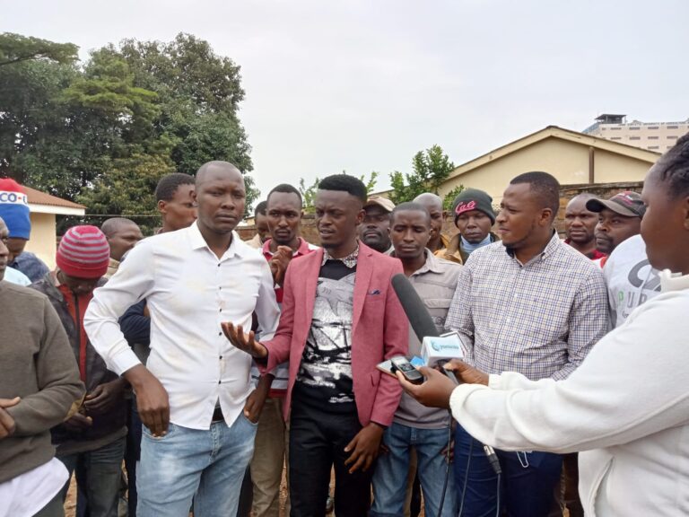 Kisii Youth President Kelvin Mosomi