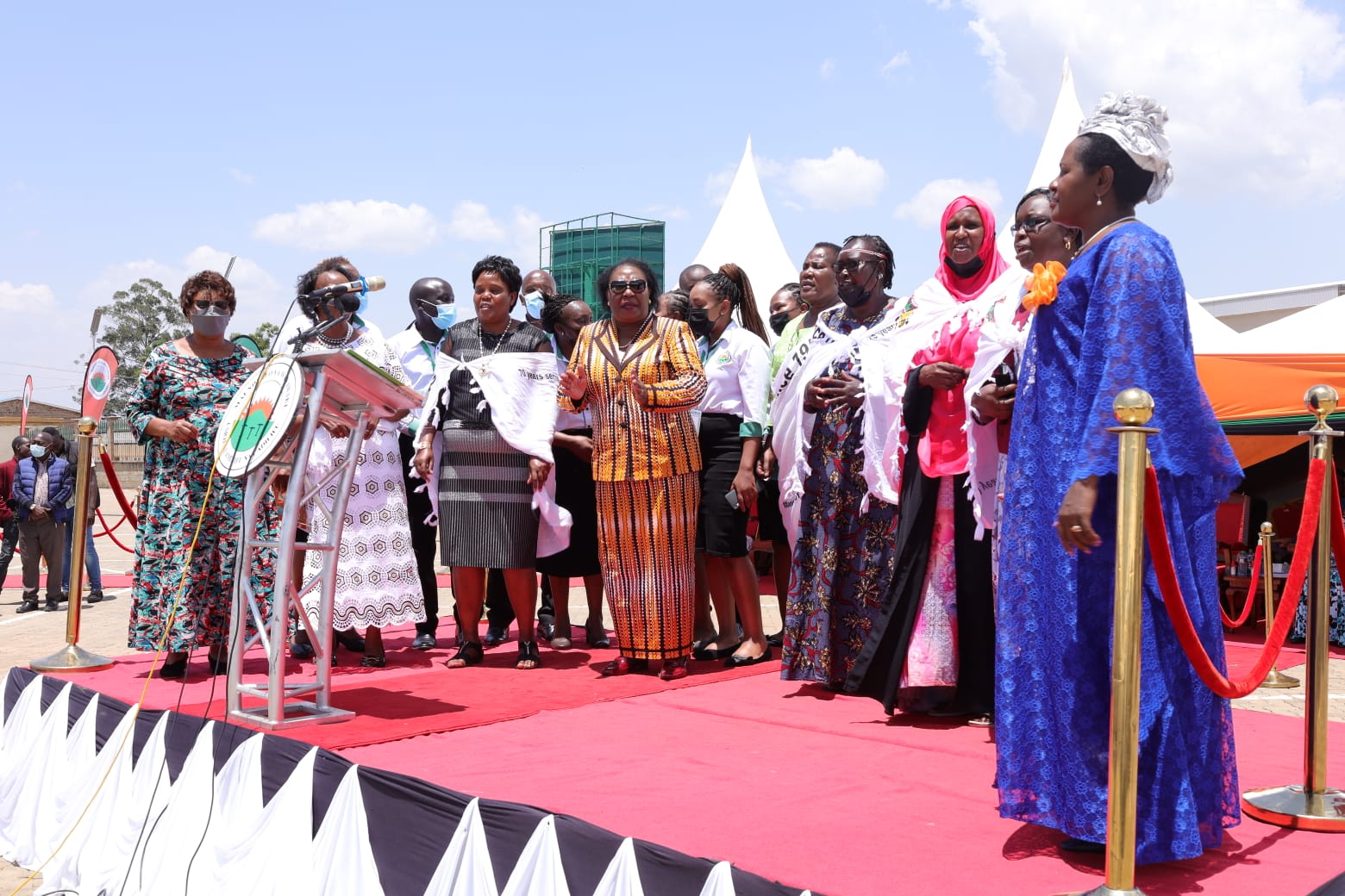 MYWO Women in Bukhungu Stadium