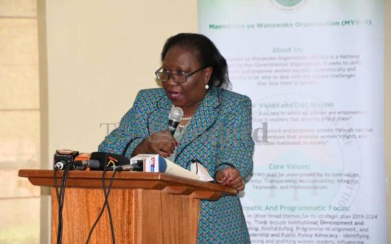 Maendeleo ya Wanawake Organisation National Chairperson, Rahab Muiu