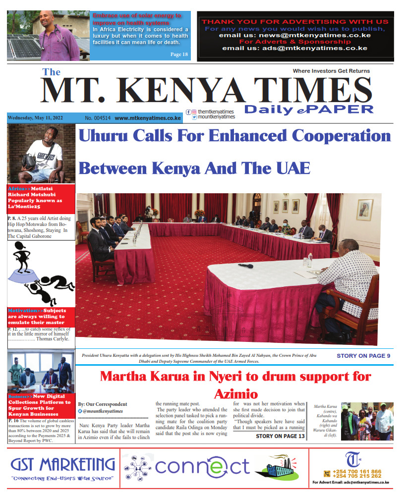 May 11, 2022 Mt Kenya Times ePAPER_001