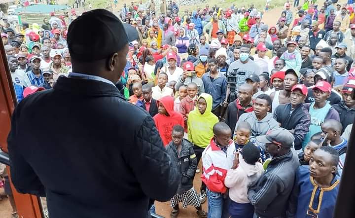 Nakuru Governor Lee Kinyanjui solicit for votes in Gilgil subcounty