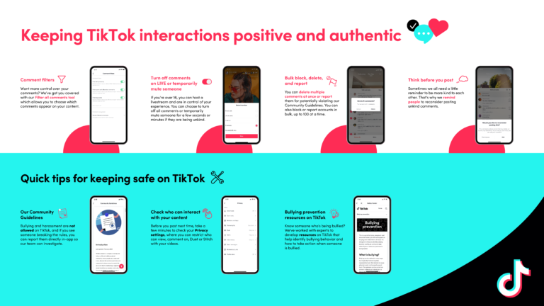 New ways to foster kindness and safety on TikTok