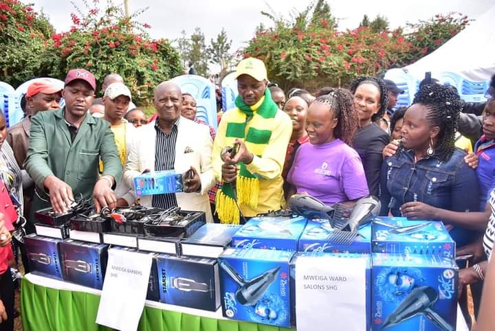 Nyeri County governor Mutahi Kahiga