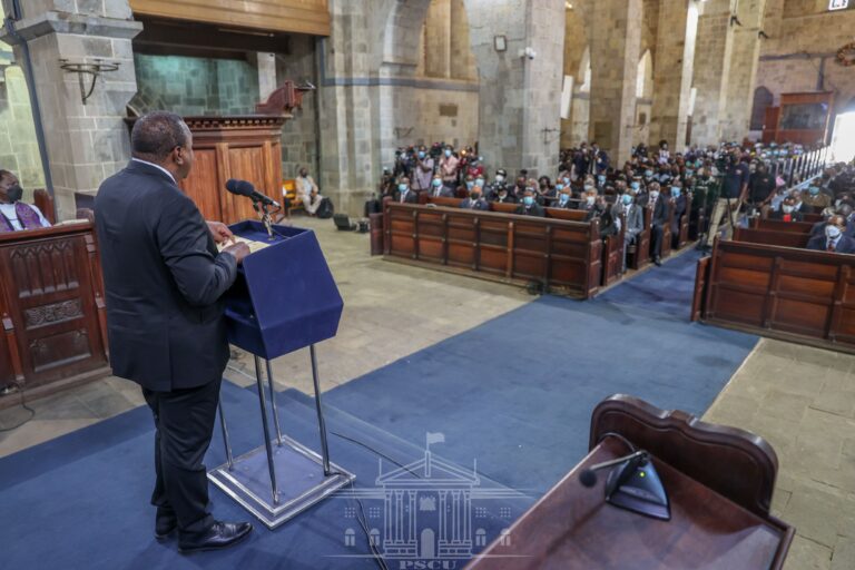 President Uhuru Kenyatta