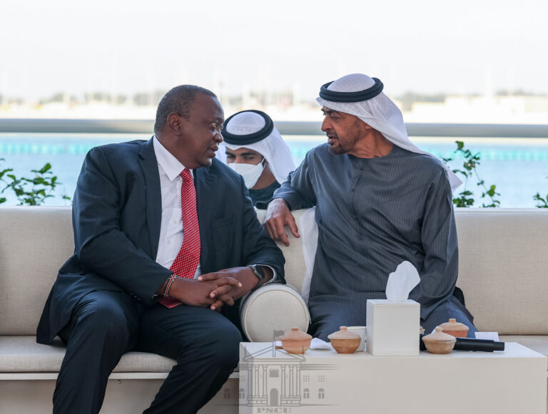 President Uhuru Kenyatta with UAE leadership 1