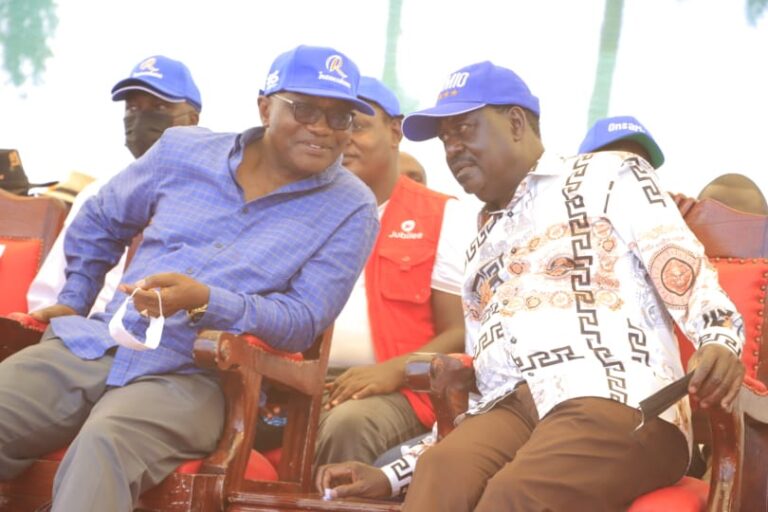 Raila Odinga, Kisii Governor James Ongwae