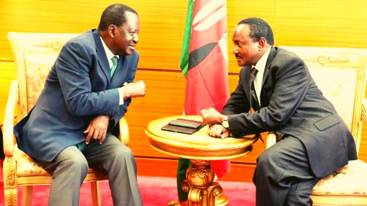 Raila Odinga and Kalonzo Musyoka