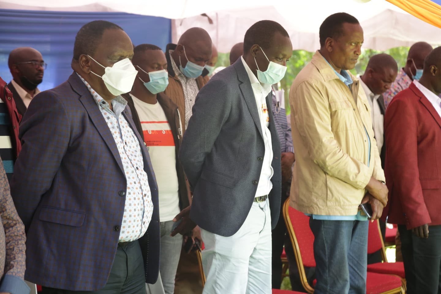 Robert Monda, Simba Arati and Richard Onyonka