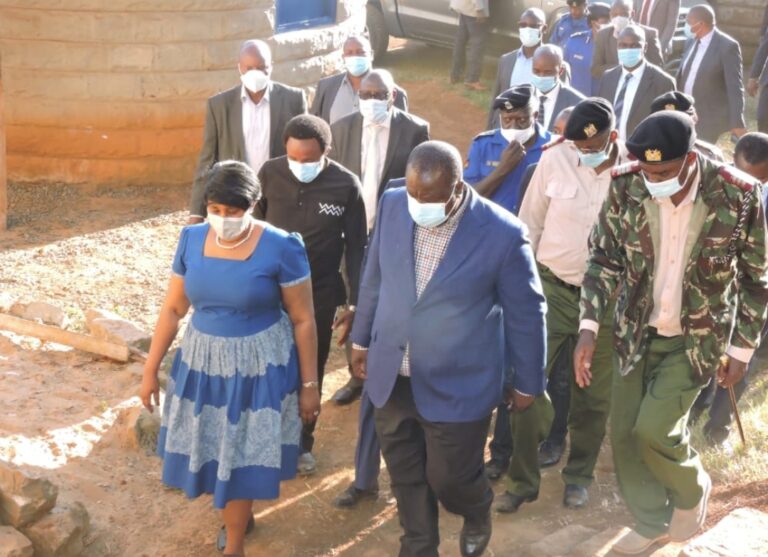 Ruth Wangari Mwaniki & Interior CS Fred Matiang'i