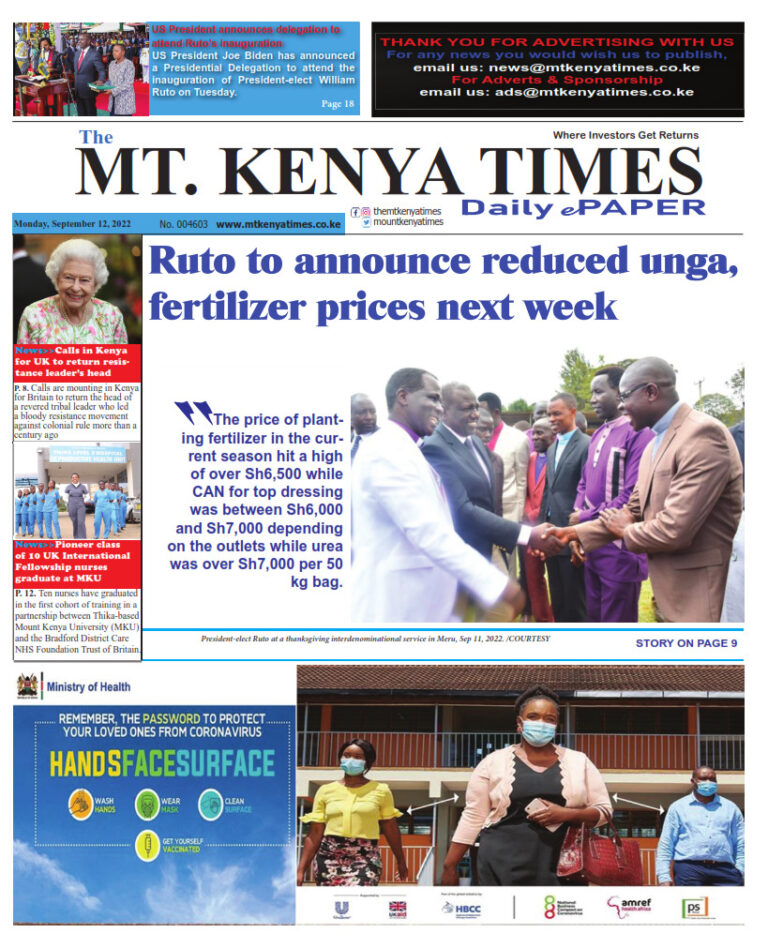 September 12, 2022 Mt Kenya Times ePAPER_001
