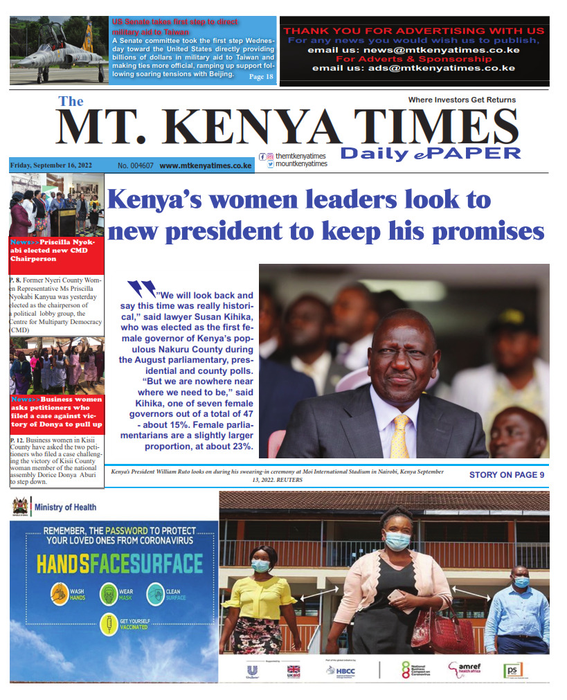 September 16, 2022 Mt Kenya Times ePAPER_001