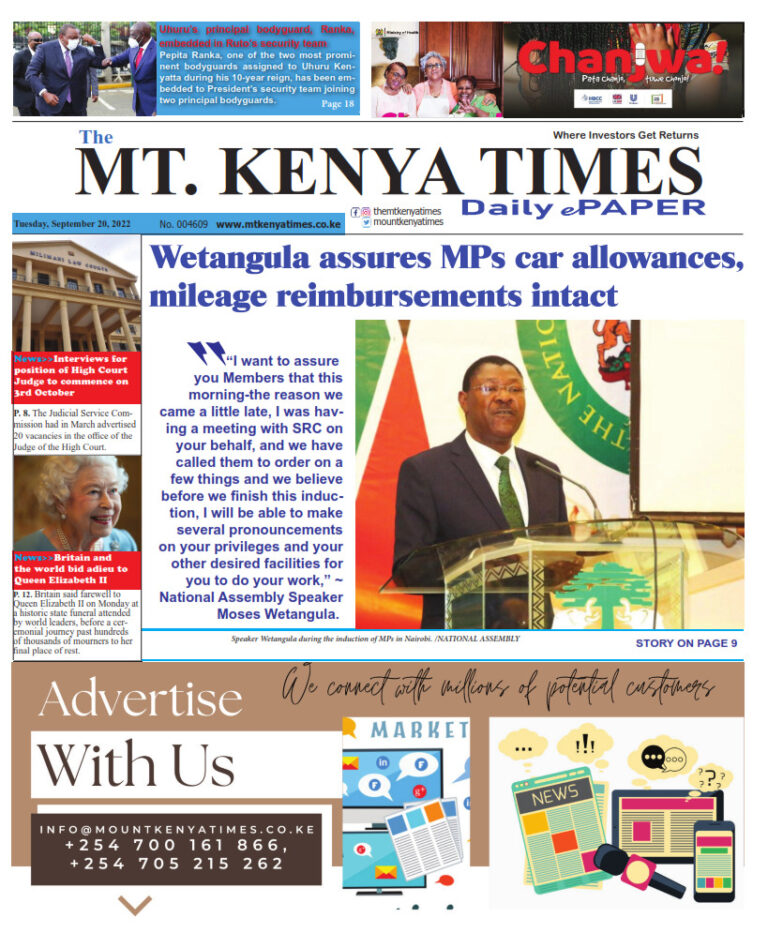 September 20, 2022 Mt Kenya Times ePAPER_001